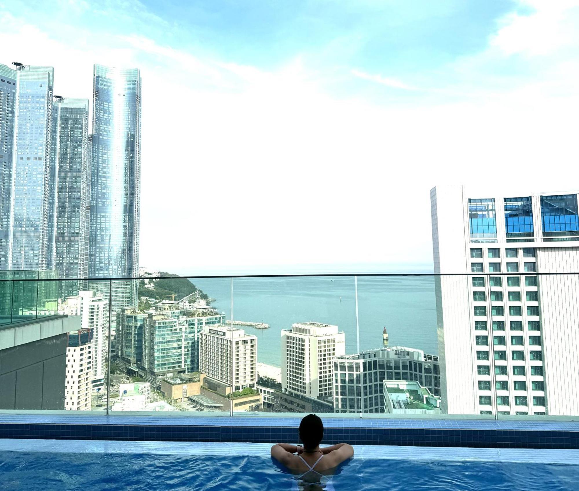 D Ov Haeundae Hotel Pusan Exteriér fotografie